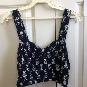 Crop tank top